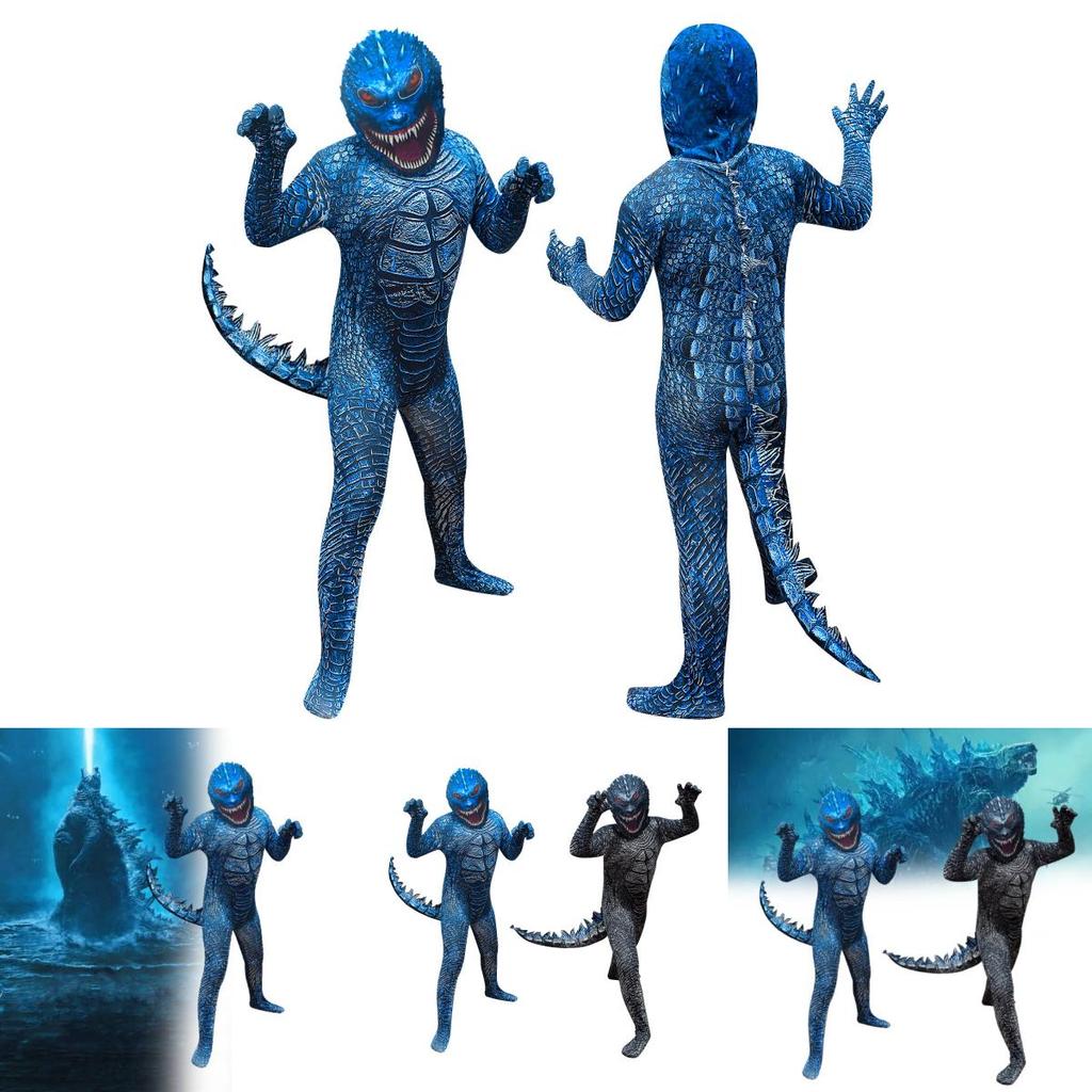 Костюм Монстра для Мальчиков Прочный Ацетатное Волокно Безопасный для Всех Сезонов