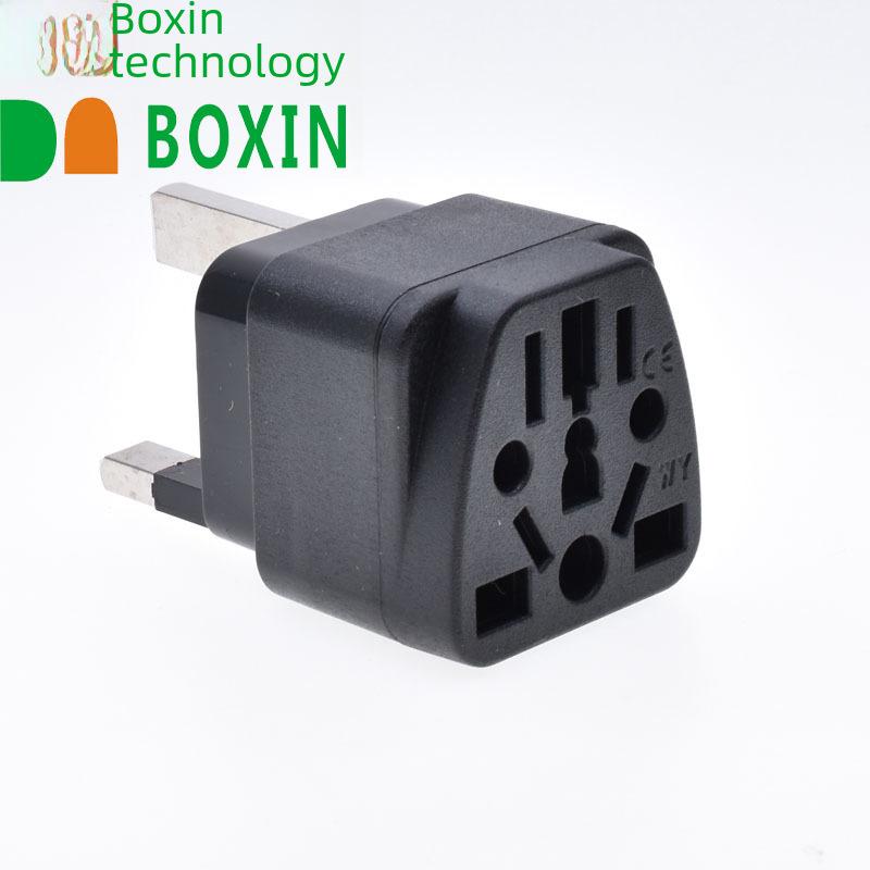 Адаптер для путешествий Великобритания/Сингапур/Гонконг с предохранителем 13 А, британский стандарт, сертификат CE