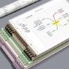 Detachable Loose-leaf Notepad Loose-leaf Grid Planner Note Taking Mind Map Notebook  School Office