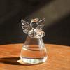 1PC Angel High Quality Hydroponic Flower Vase Handmade Glass Vase DIY House Decoration Creative Transparent