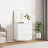Vidaxl Комод, Белый, 60X35X70 См, Материал Древесно-стружечная плита