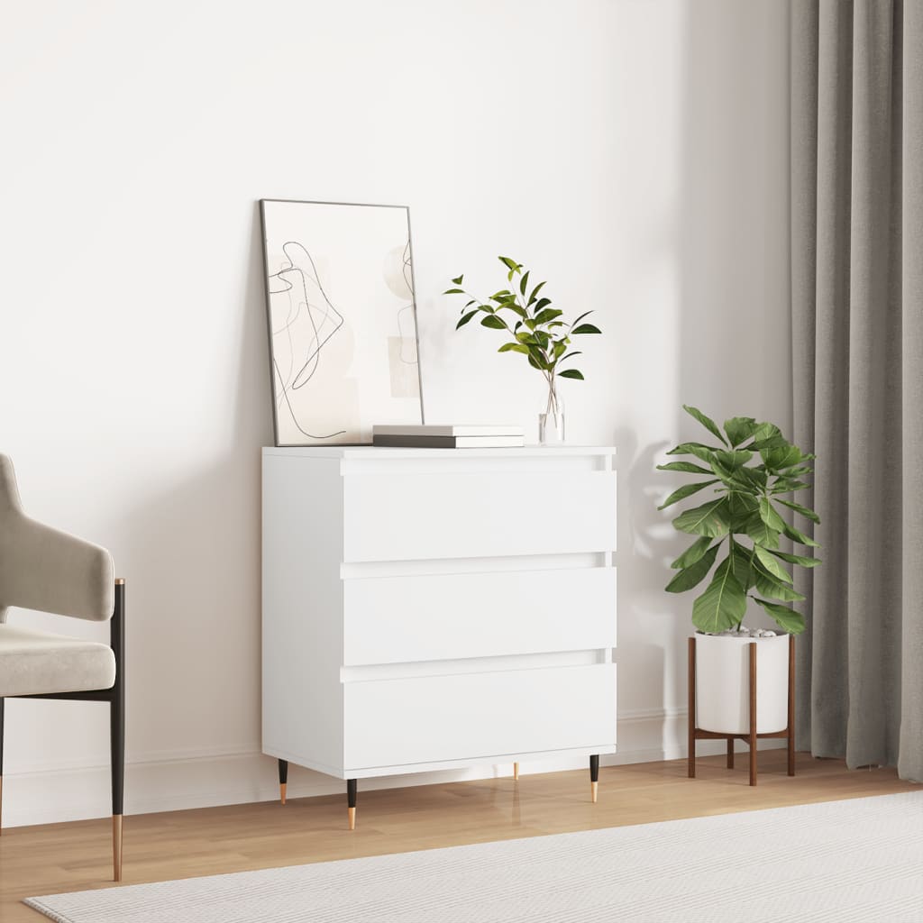 Sideboard White 60x35x70 cm Particleboard
