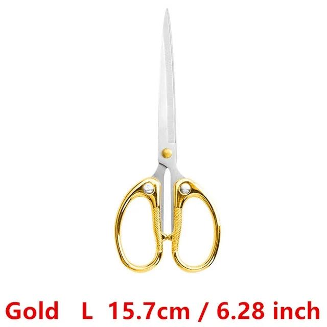 1Pc Professional Sewing Scissors Cuts Straight and Fabric Clothing Tailor's Scissors Household Stationery Office Scissors Tools
