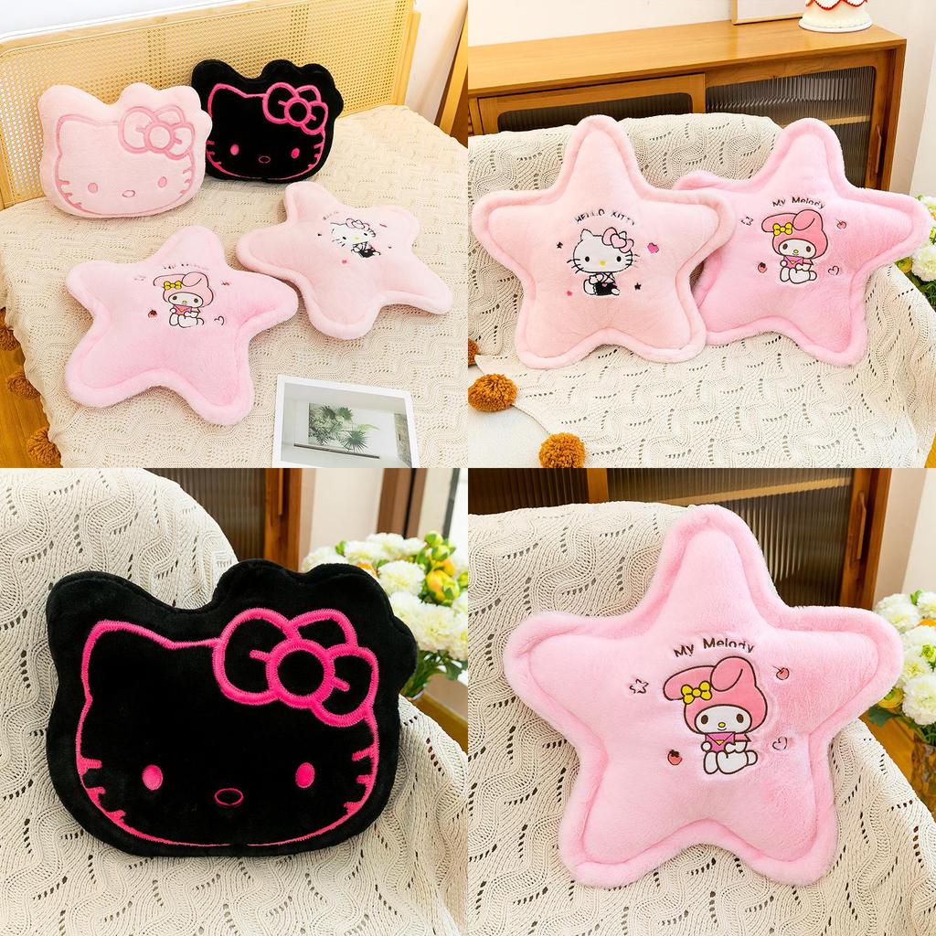 Hello Kitty Melodie Plush Pillow With Pp Cotton Filling For Office Desk Decor