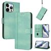 For iPhone 16 Pro Max Cases Wallet Stand Retro Texture Leather Phone Cover with Lanyard