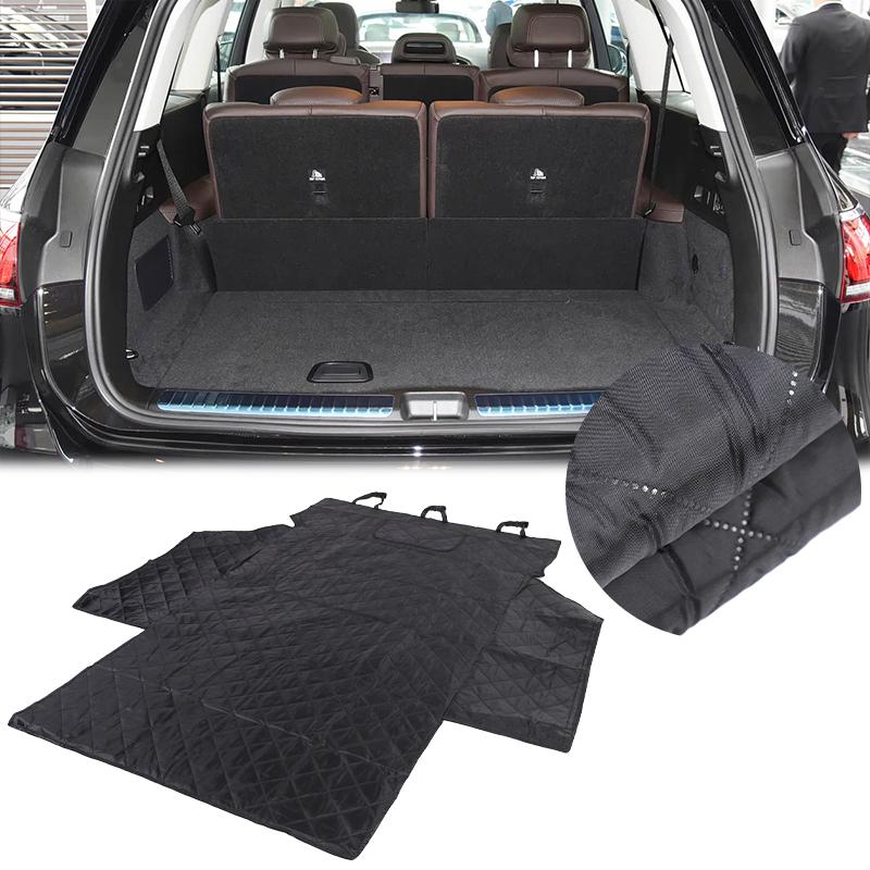 Car Trunk Pet Seat Cover Pet Transport Pad For Mercedes Benz GLS 2020-2026 Oxford Cloth Black Interior Car Accessories