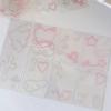 Крылья Музыки Любовь Водный Алмаз Цепочка 3D Наклейки Декоративные Блестящая Звезда Карточка Ручная Работа Наклейка Для Девочек DIY Художественные Принадлежности