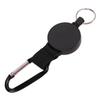 Retractable Key Chain Heavy Duty Carabiner Key Holder Keychain Lanyard Badge Reels with Steel
