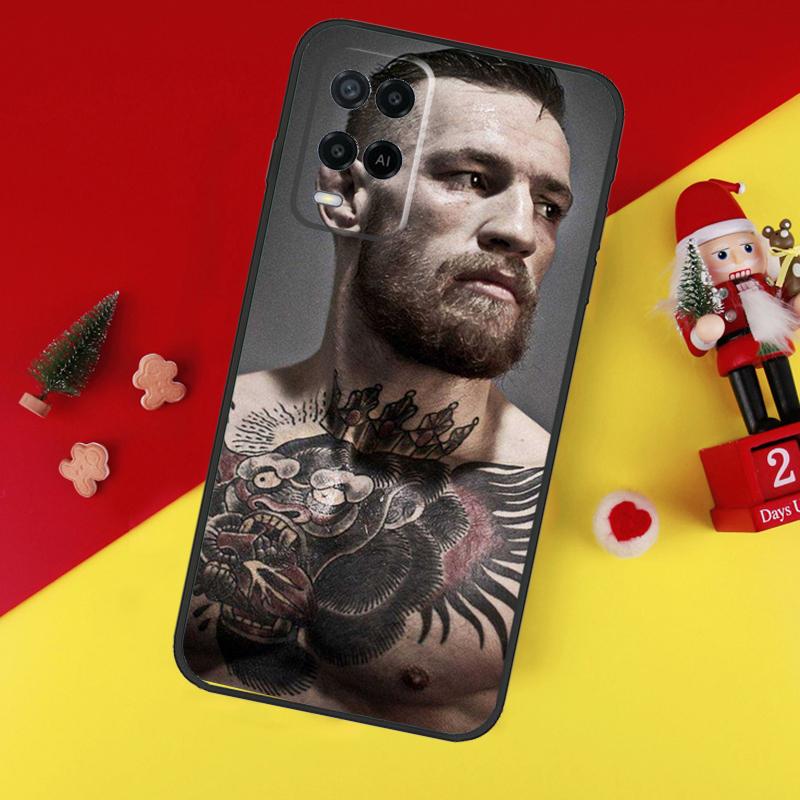 Чехол Conor McGregor для OPPO A96 A76 A16 A52 A72 A92 A98 A78 A58 A5 A9 A15 A17 A77 A53S A57S A94 A74 A54