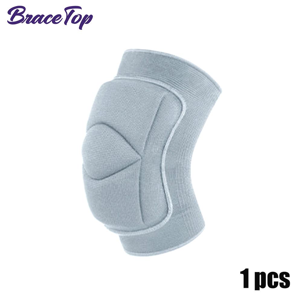 Bracetop Sports Нескользящий наколенник Мягкие наколенники Дышащий наколенник для танцев, борьбы, тренажерного зала, волейбола, баскетбола, бега