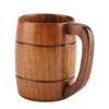 320ml Large Wooden Beer Mug Best Wood Cup Wooden Tankard Beer Stein Tea Cup Barrel For Men Women Coffee Mug Gift