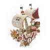 Thousand Sunny One Piece 3D Wooden Puzzle No Tools Required For Advanced Players 139 Pieces Finished Size 142 X 64 X 132mm Ki-gu-mi [Officially