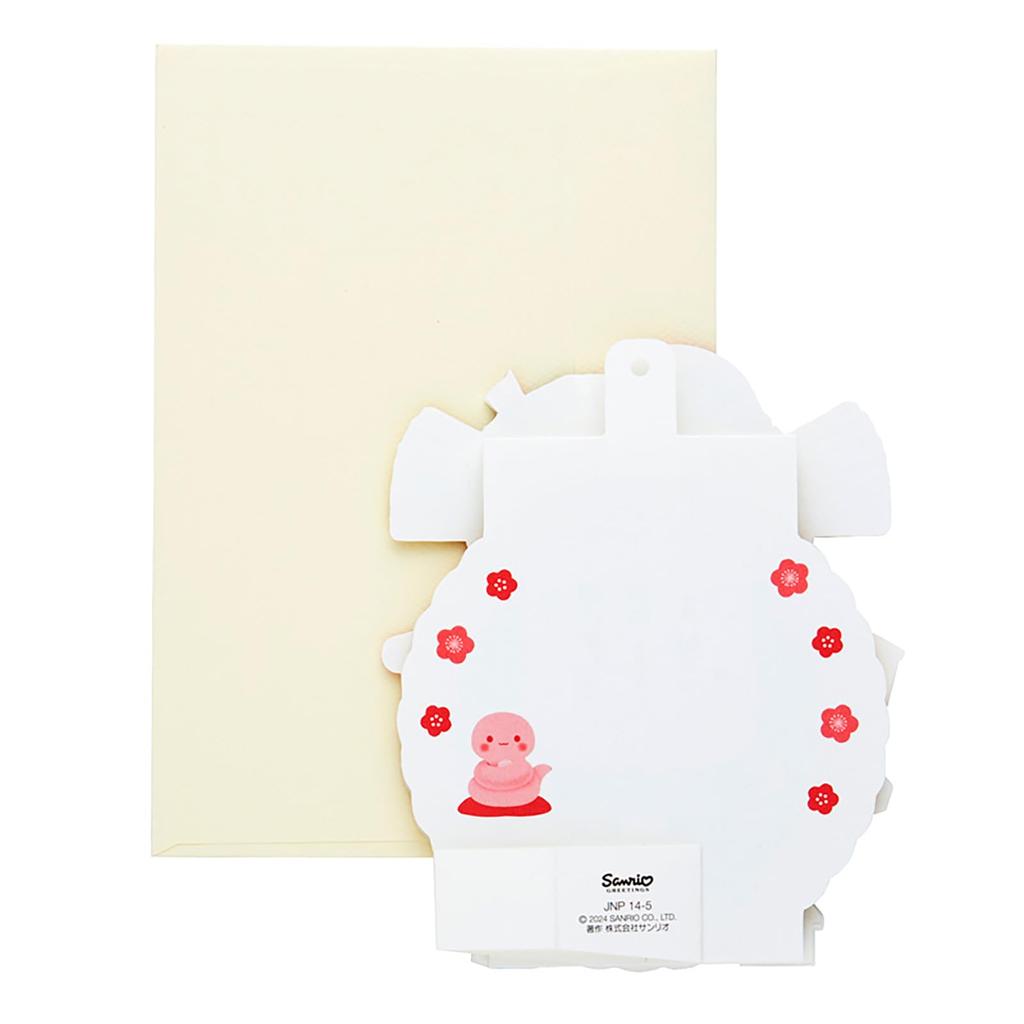 Sanrio New Shimenawa Decoration Message Card Greeting Card JNP 110329 Year's 14-5