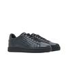 Emporio Armani EA7 Кожаные Низкие Кроссовки на Шнуровке Унисекс Черные 7X000331AF10848MC061