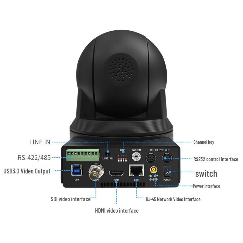 YSX YSX-GT4K 4K UHD 16x Optical Zoom Video Conference Camera (CN version)