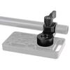 HDRIG 15mm Single Hole Rod Clamp Adapter with 3/8 Screw for Arri Locating Pin Photography Aluminum Rod Accessory 2280