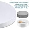5Pcs/Set 8/10/12-Inch White Cake Board Greaseproof Non-stick Food Grade Thick Corrugated Paper Round Cake Base Holder Plate Baking Supplies