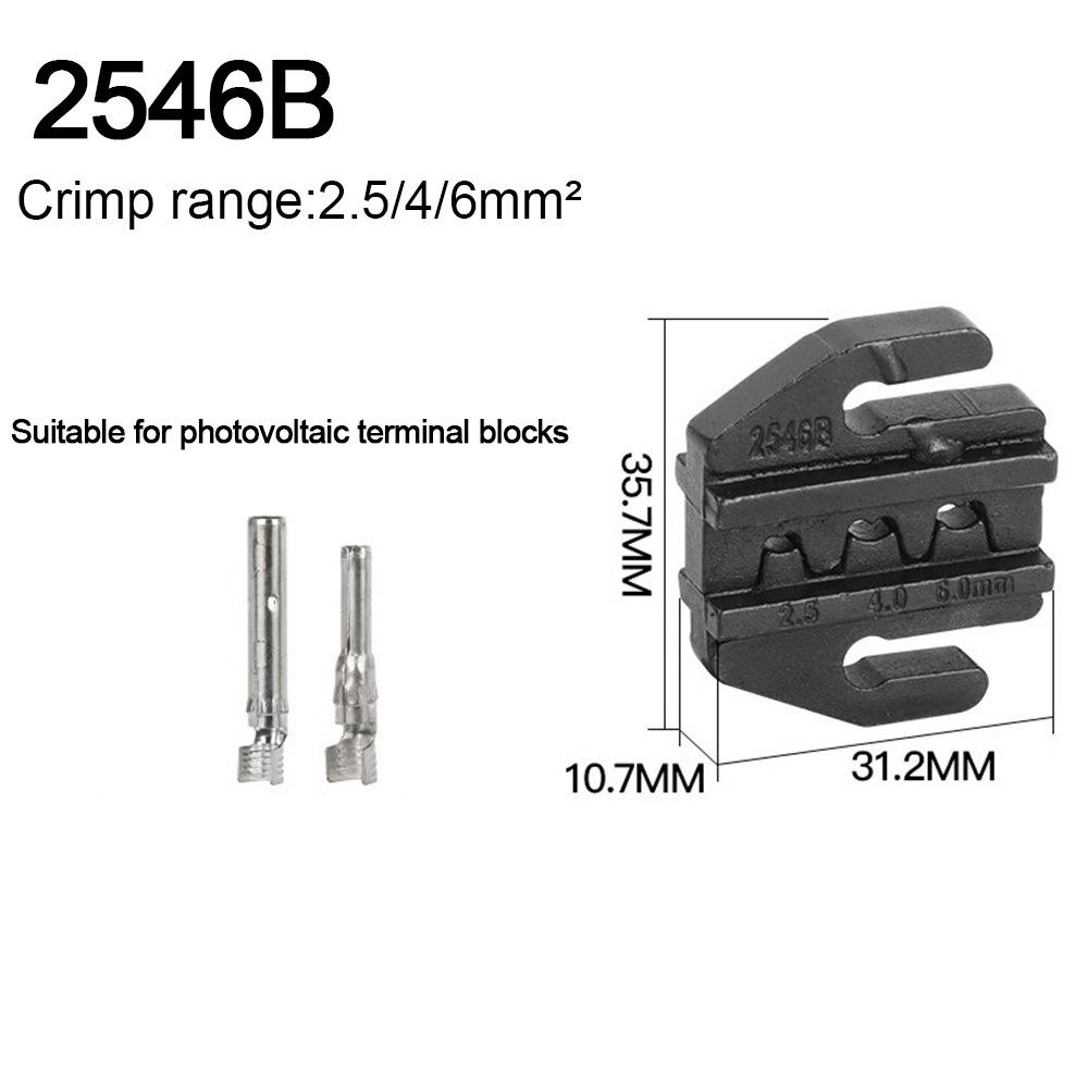 10WF/10A/103 Обжимные клещи Губки Черные Сменные матрицы Новые обжимные клеммы Слот для губок