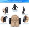 Сумка для бутылки с водой Molle, многоцелевой держатель для бутылки с водой для кемпинга, дорожный держатель для чайника для пеших прогулок, путешествий и кемпинга
