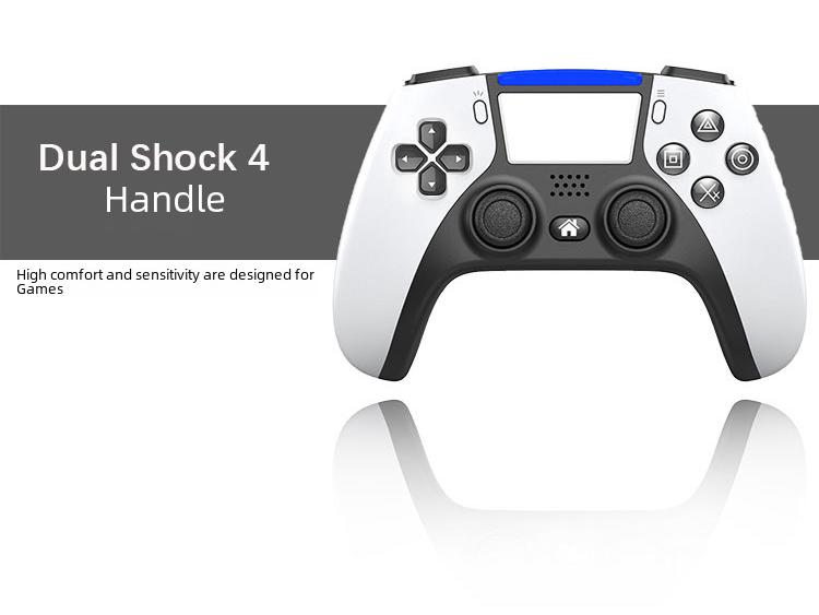Беспроводной Bluetooth-контроллер PS4 с двойной вибрацией и программируемыми функциями по шести осям в дизайне PS5