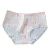 Japanese Cute Girl Cotton Printed Underwear for Women's Seamless Breathable Mid Rise Triangular Pants Breathable Underwear