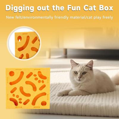 Игрушки для кошек, Веселая и развивающая коробка с игрушками