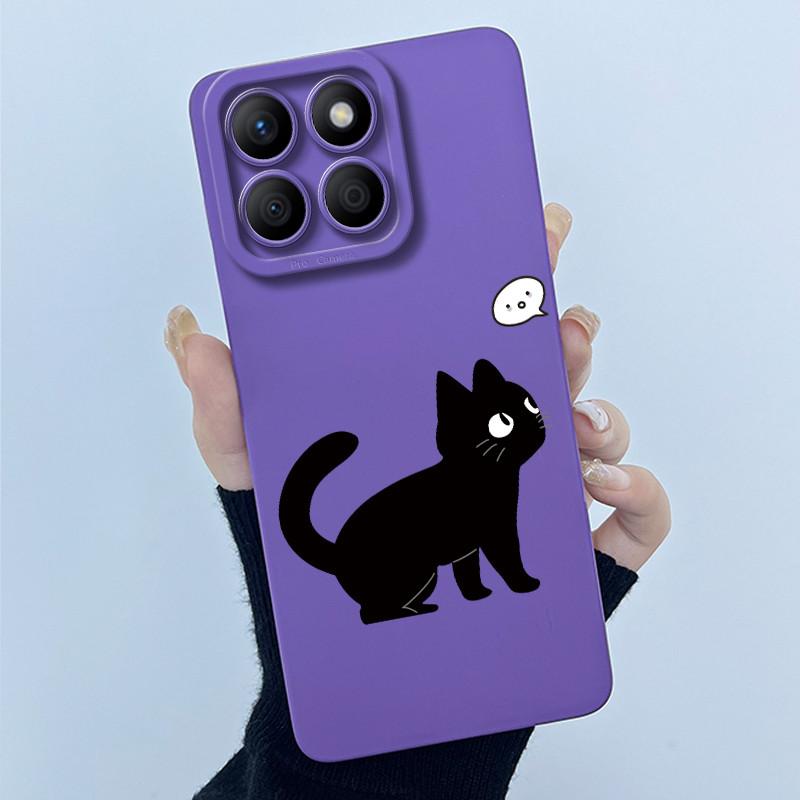 Чехол для Honor X8c Жидкий ТПУ Мягкий Силикон Красивый Узор Чехол для Телефона для Huawei Honor X8c Чехол HonorX8C x 8c Ударопрочный Чехол