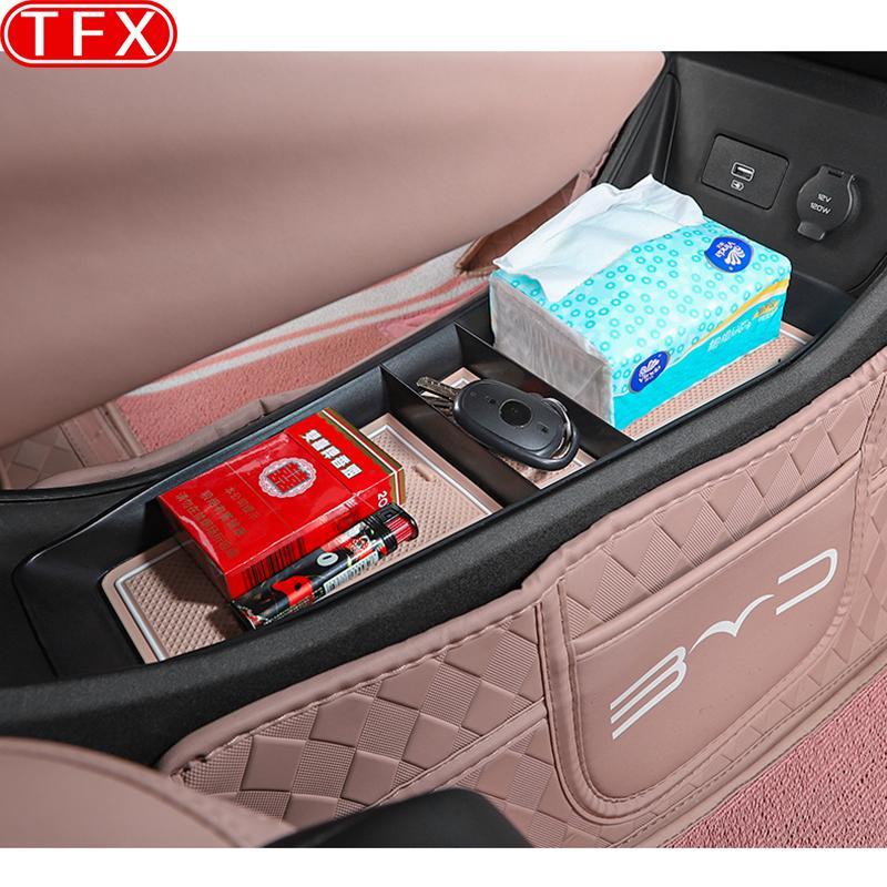For BYD Seagull Dolphin mini 2024 Car Styling Central Control Lower Storage Box Gear Shift Storage Armrest Box Accessories