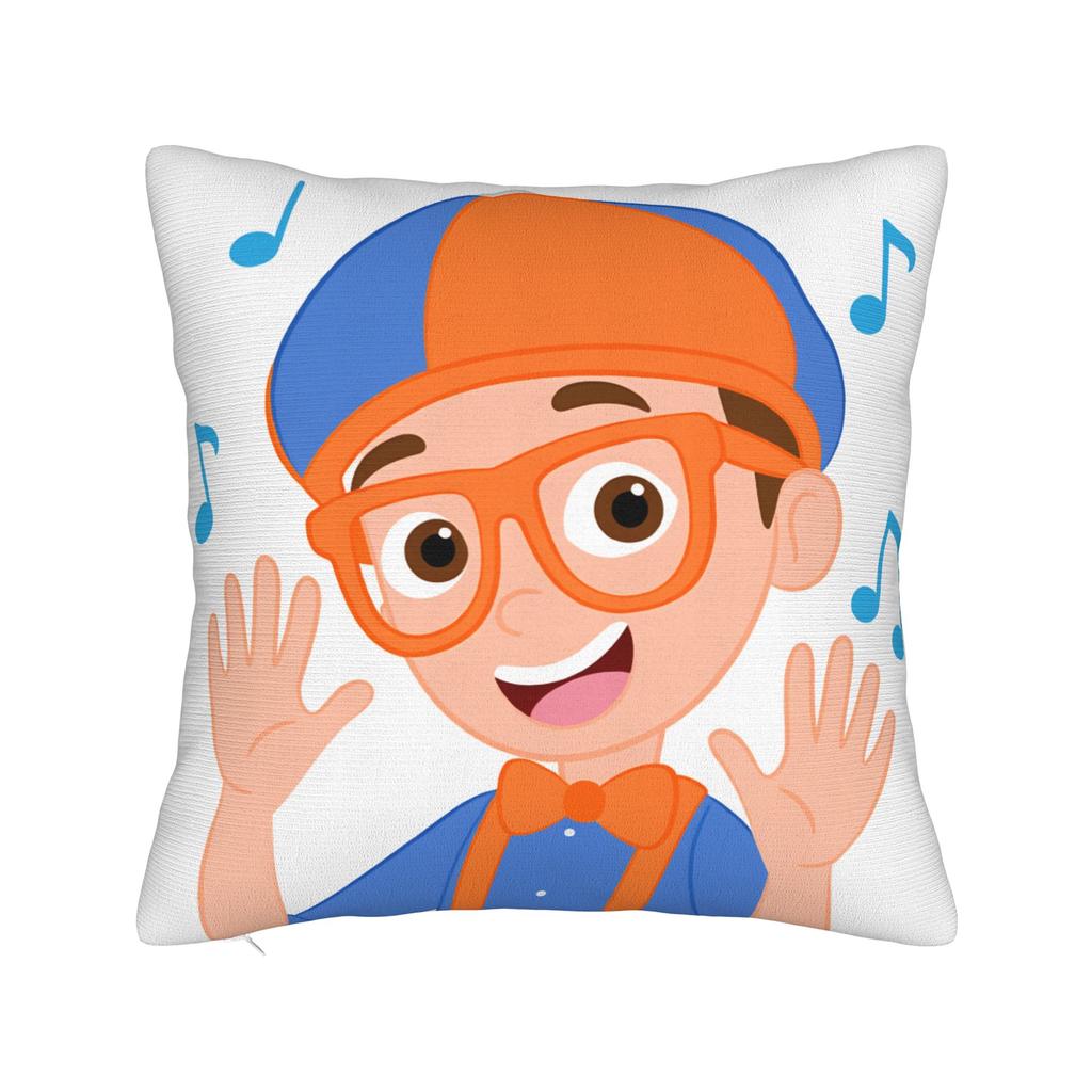 Cartoon B-Blippiing Pillow Case Custom Pillow Cover Kawaii Pillowcases For Sofa Bedroom Home Decor
