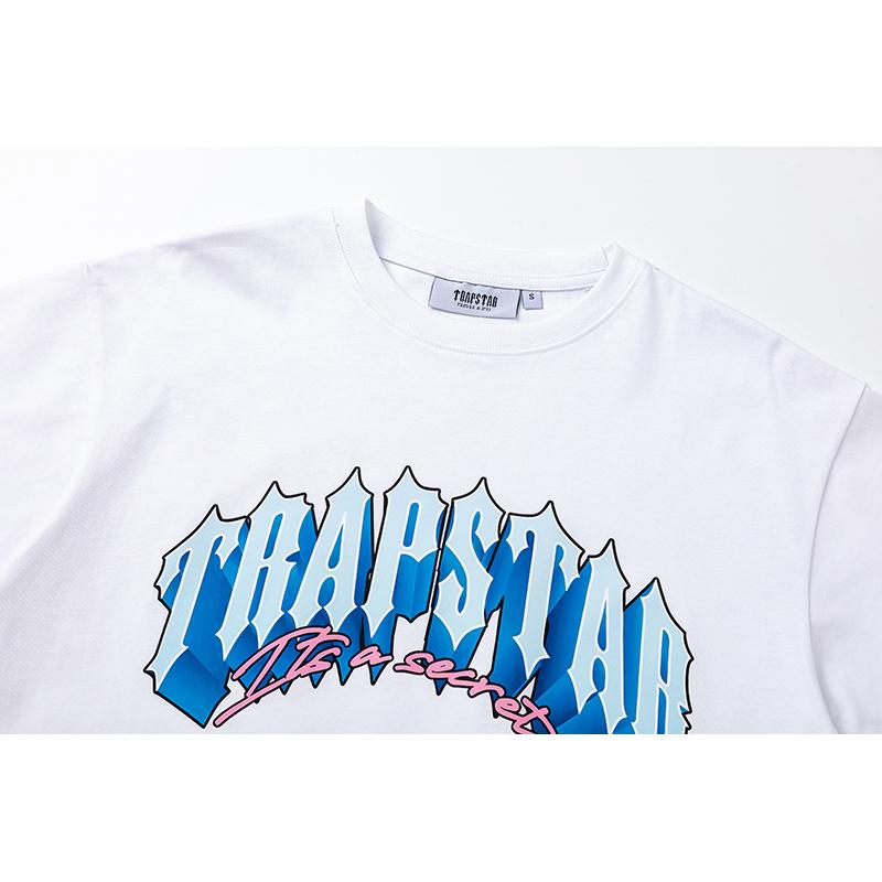 650 Trapstar London 2025 Summer New High Quality Cotton Round Neck Loose Large Size Men's and Women's T-shirt Couple T-shirt