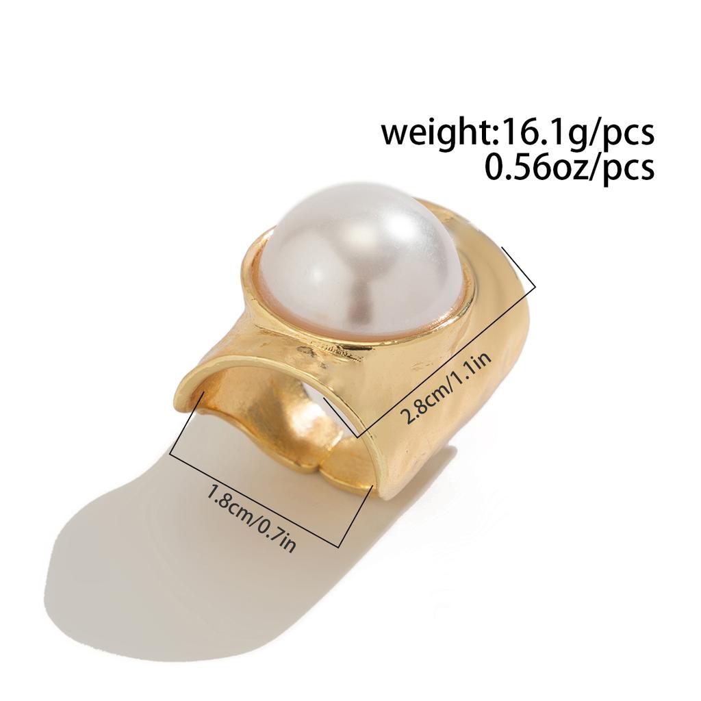 Exaggerated Irregular Wide Ring For Women, Adjustable Geometric Ring, Elegant Jewelry, Women'S Ring Accessories