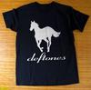 Футболка Deftones Белый Логотип Пони Рок-группа Черная Унисекс Размер S-5XL
