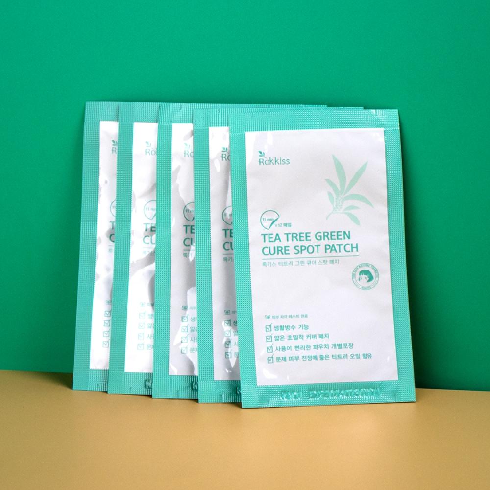 Rokkiss Tea Tree Green Cure Spot Patch 120 Pack