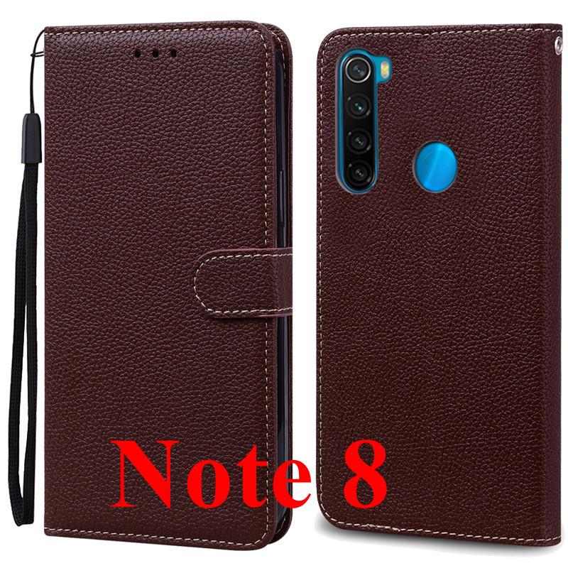 For Xiaomi Redmi Note 8 Pro Case Silicon Leather Wallet Phone Case for Redmi Note 8 Case Redmi Note 8 Pro Flip Case Coque Fundas