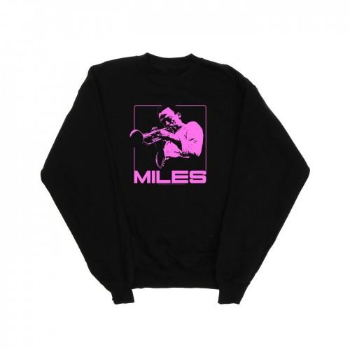 Miles Davis Mens Pink Square Sweatshirt