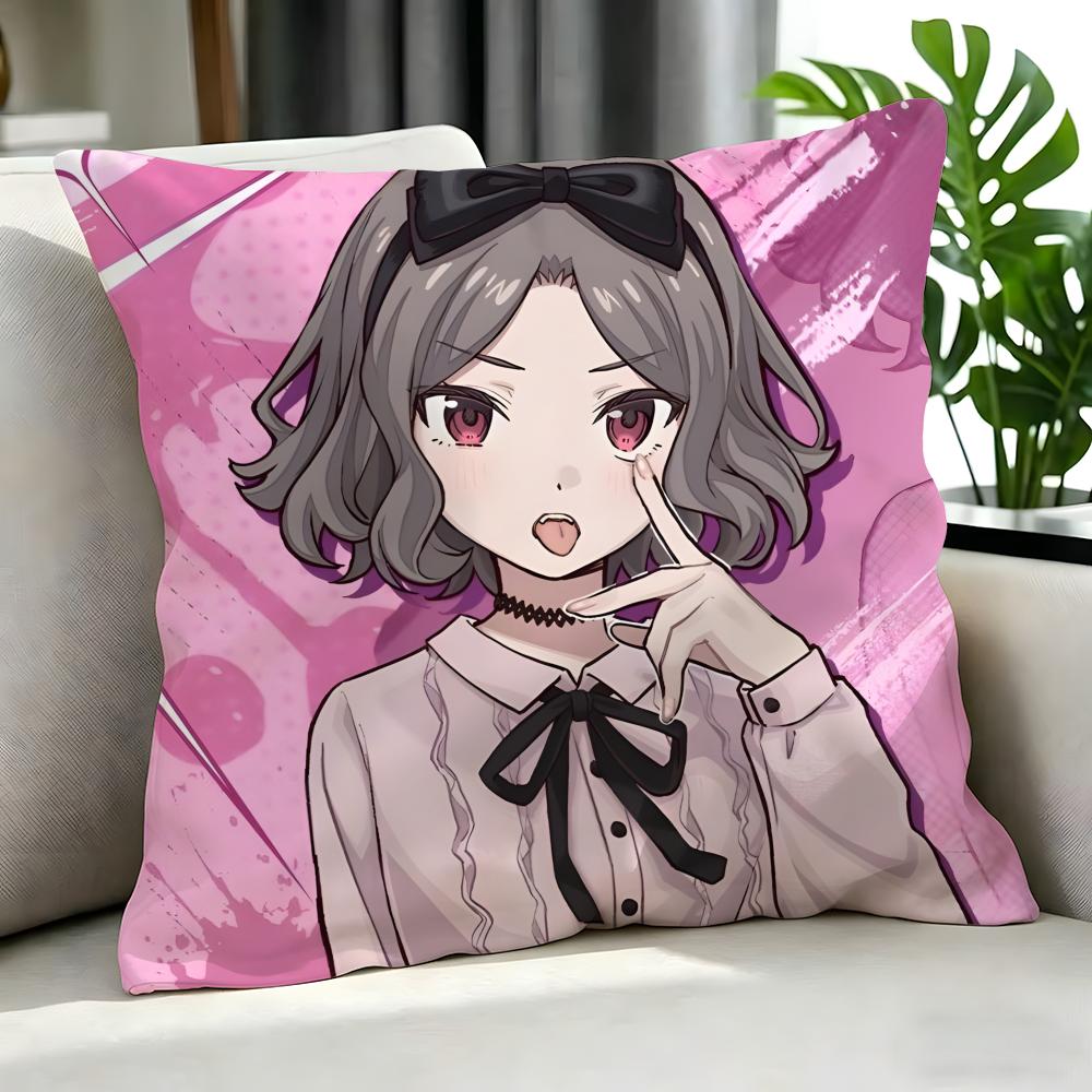 anime Girls Band Cry Cushion Cover Cushion Cover Set Pcs x x x Pillowcase Decorative Sofa Home Decor