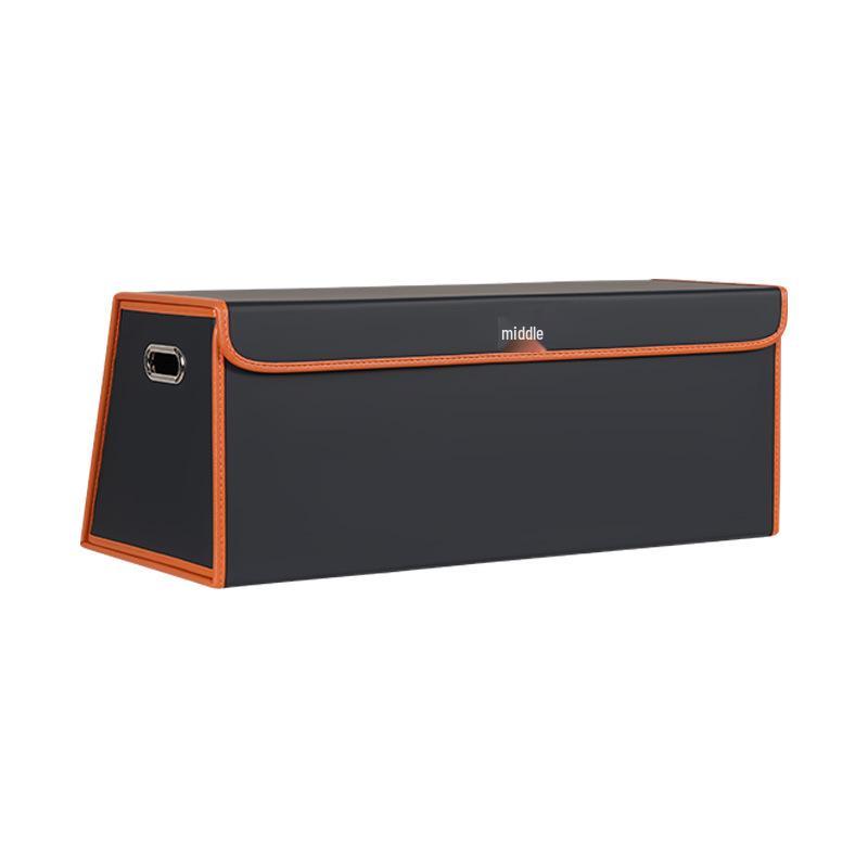 Складной органайзер для багажника автомобиля - Вместительный ящик для хранения с откидной крышкой