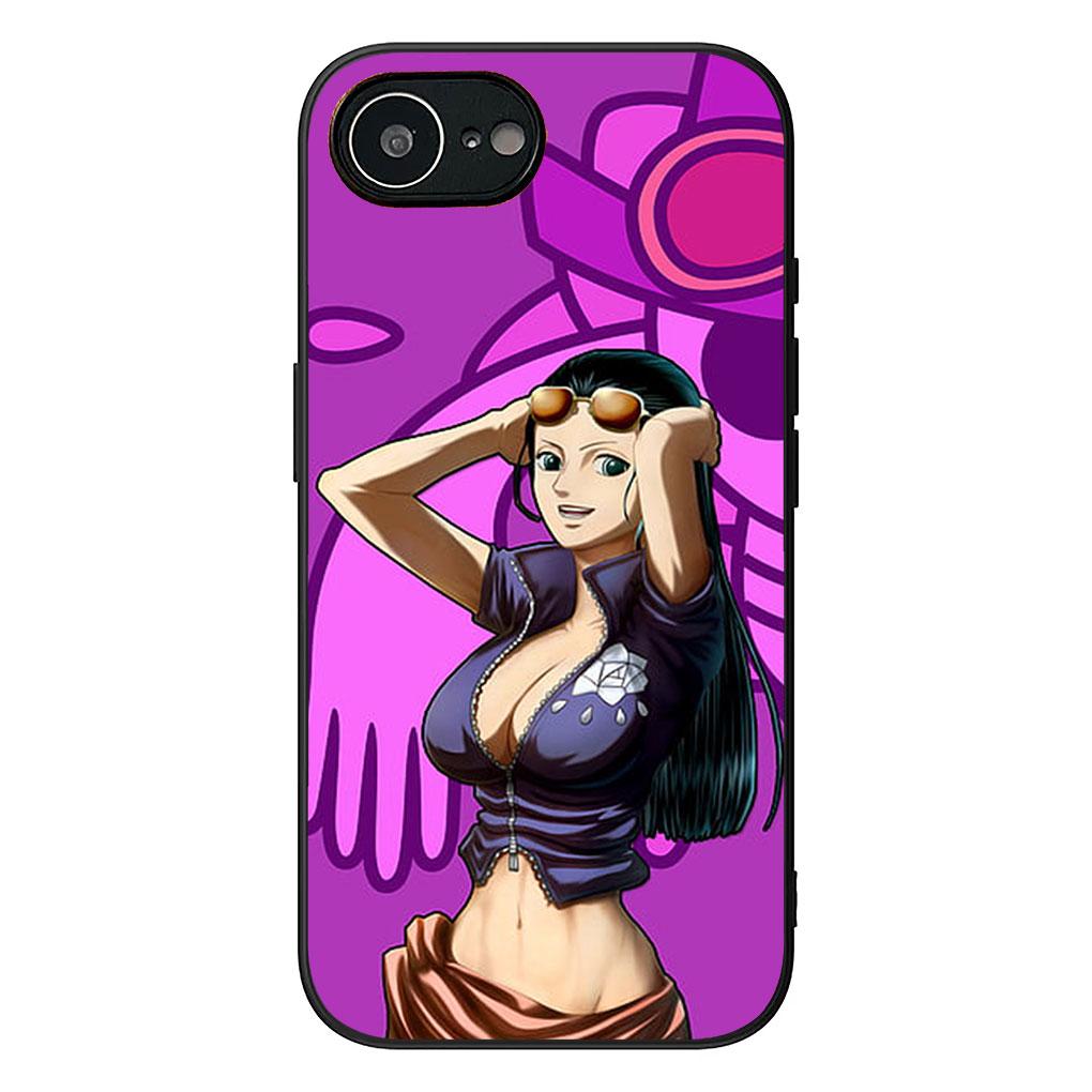 Чехол для телефона Nico One Luffy Pieces Robin для Samsung Galaxy S22 S21 S20 FE Ultra Plus A35 A36 A55 A37 A33 A34 A57 Мягкий чехол