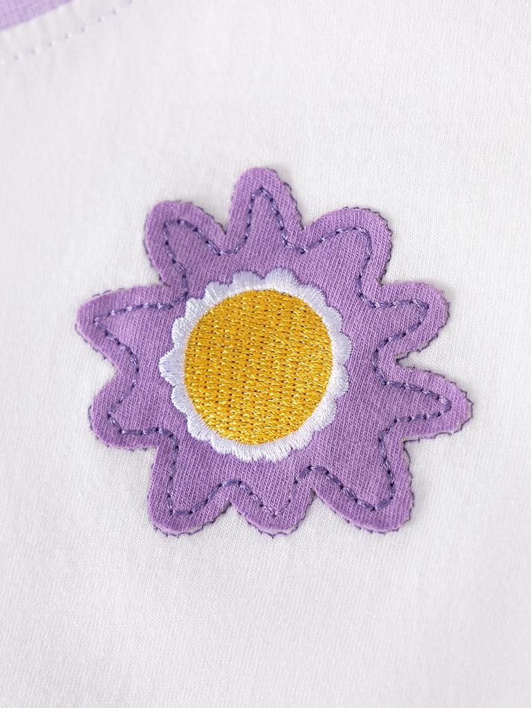 Летний комплект из двух предметов с коротким рукавом для девочек Little Maven - Европейский и американский стиль