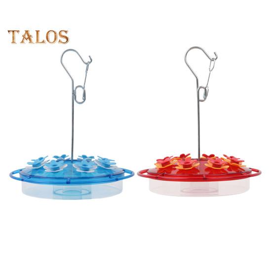 Кормушка для колибри 450 мл с насестом и портами для кормления, подвесная кормушка для диких птиц для декора сада и заднего двора