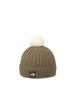 Baby Pom Pom Cappucho Knit Classic Khaki Hat, (BF)