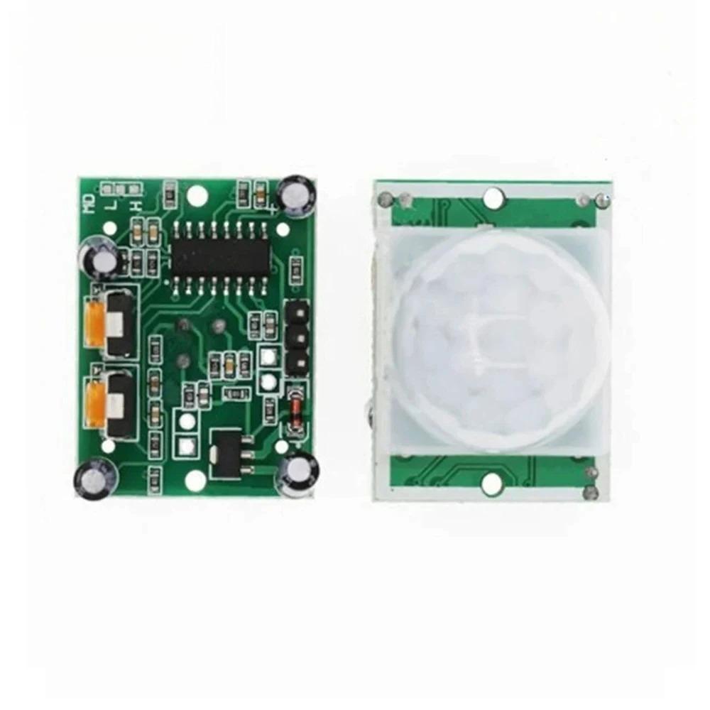 HC-SR501 HC-SR505 AM312 Регулируемый ИК Пироэлектрический Инфракрасный Мини PIR модуль Датчик Движения Детектор Модуль Кронштейн Для Arduino
