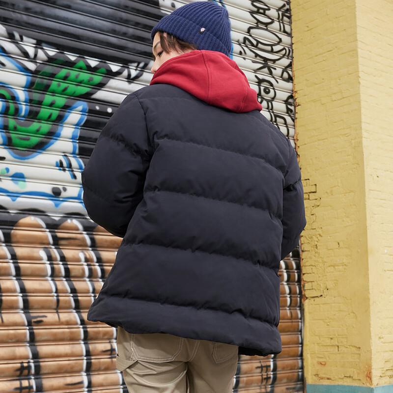 Dickies Повседневная куртка с воротником-стойкой и узором в виде букв для женщин, куртки, черная DK009525BLK