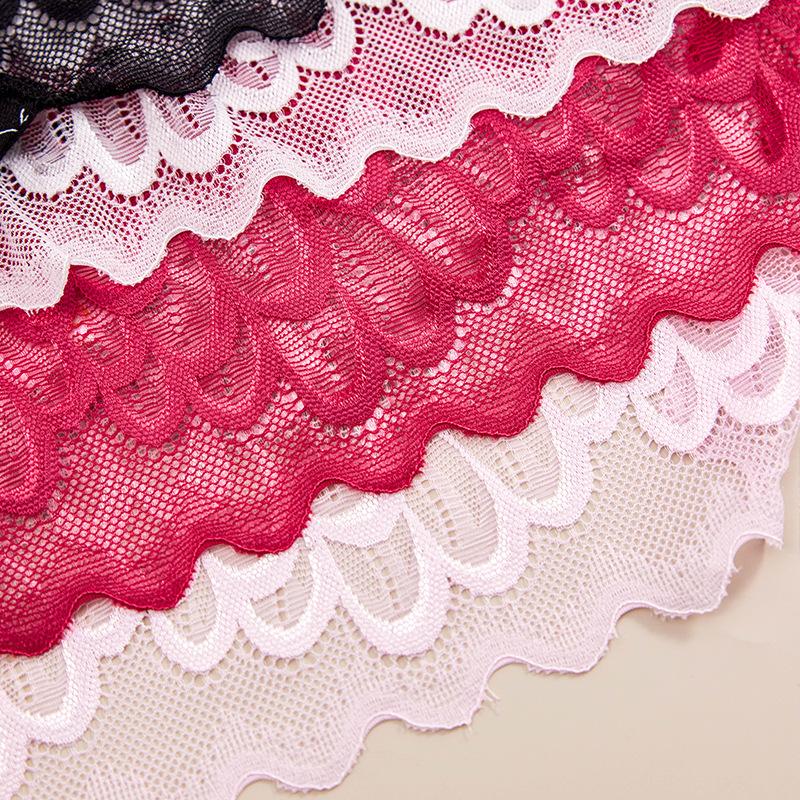 CFSC Women's Large Size Underwear Lace Mid-rise Briefs