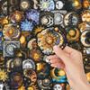 54pcs Sun&Moon Cosmic Mystic Style Stickers Pack-Vibrant VinylDecals with Celestial Element,Artistic Graphics|Mystic Style Lover
