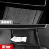 Car Tissue Box Holder Center Console Armrest Napkin Case With Fix Strap For Tesla Model 3 X Y S 2017-2019 2020 2024 2024 2024