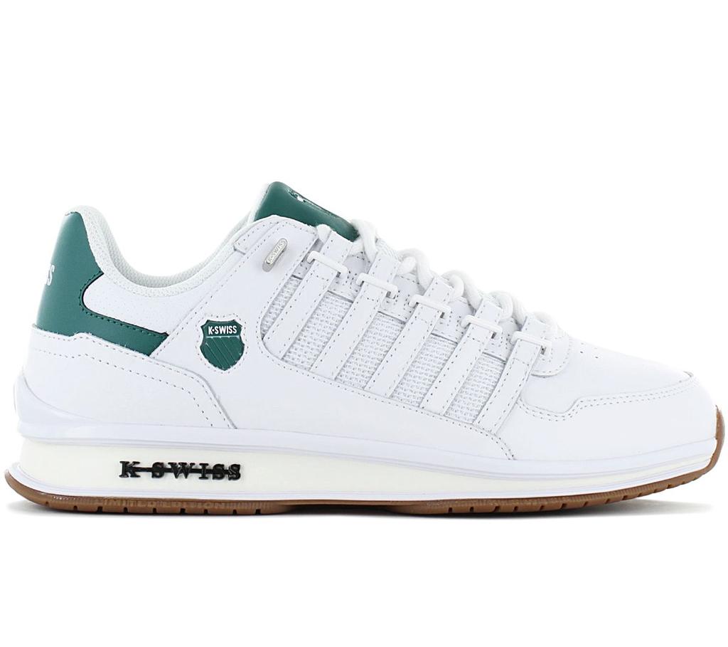K-SWISS Classic RINZLER GT - Men's Shoes White-Green 08907-937-M ORIGINAL