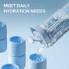 Бутылка для воды большой емкости 860 мл, Кофейная кружка, Новая кружка с трубочкой, Сок, Молочный чай, Кофе
