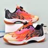 Professional Badminton Shoes Children's Autumn Indoor Training Ultra-light Shock-absorbing Soft-soled Sports Shoes Student Tennis Shoes
