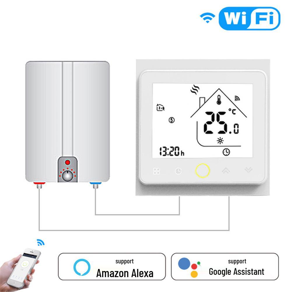 Умный термостат для теплого пола Tuya Zigbee/WiFi - Переключатель с таймером, управляемый голосом/приложением